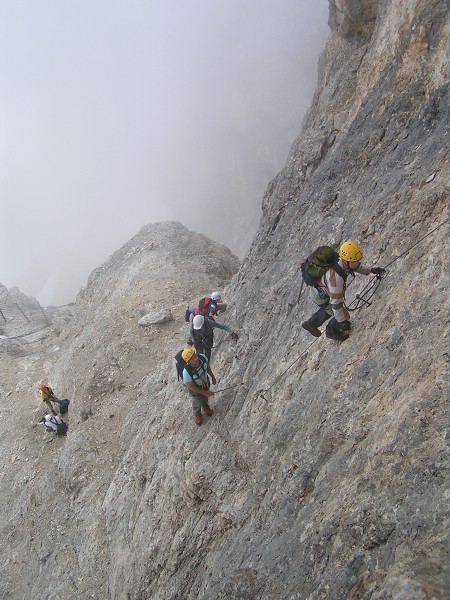 FERRATA GUISEPPE OLIVIERI NA TOFANA DI MEZZO  